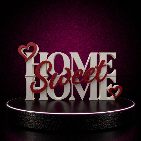 Schriftzug Home Sweet Home