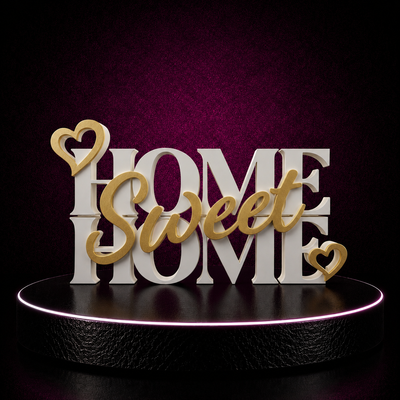 Schriftzug Home Sweet Home