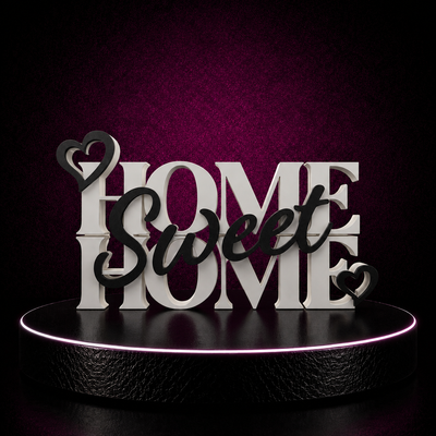Schriftzug Home Sweet Home