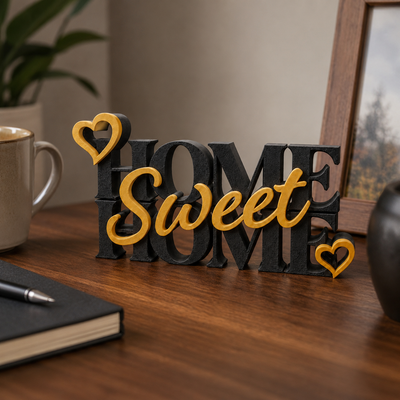 Schriftzug Home Sweet Home