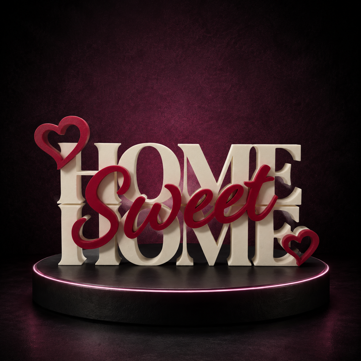 Schriftzug Home Sweet Home